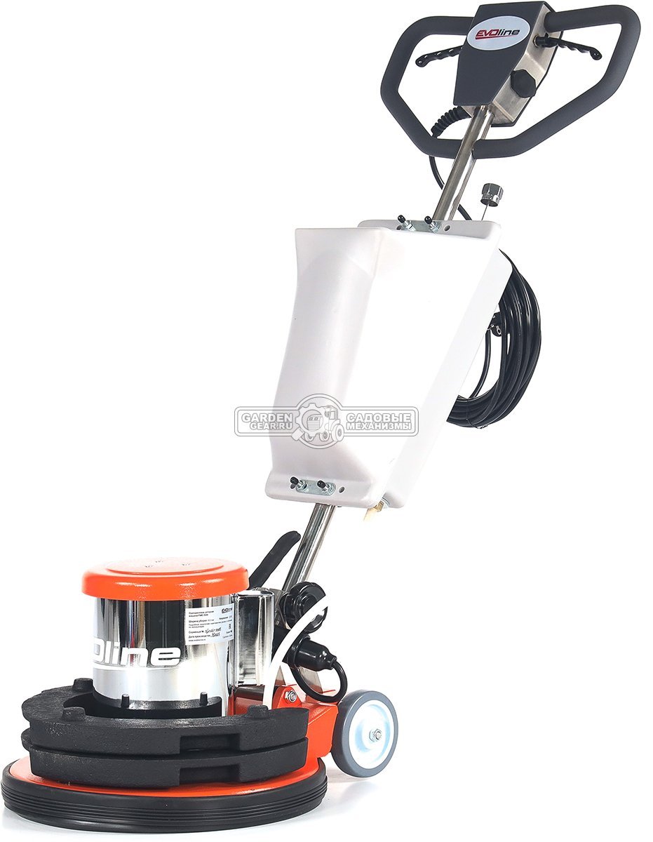 Полотер ручной электрический EVOline FME 2500 (PRC, 2500 Вт, 43 см, 12 л, 80 кг)