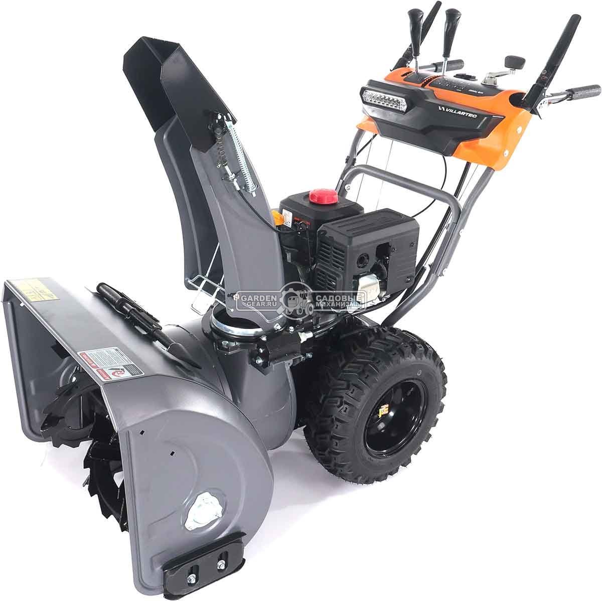 Снегоуборщик Villartec WB7066E (PRC, 66 см, Loncin, 212 см3, эл/стартер 220В, фара, подогрев рукояток, скорости 6/2, 88 кг)