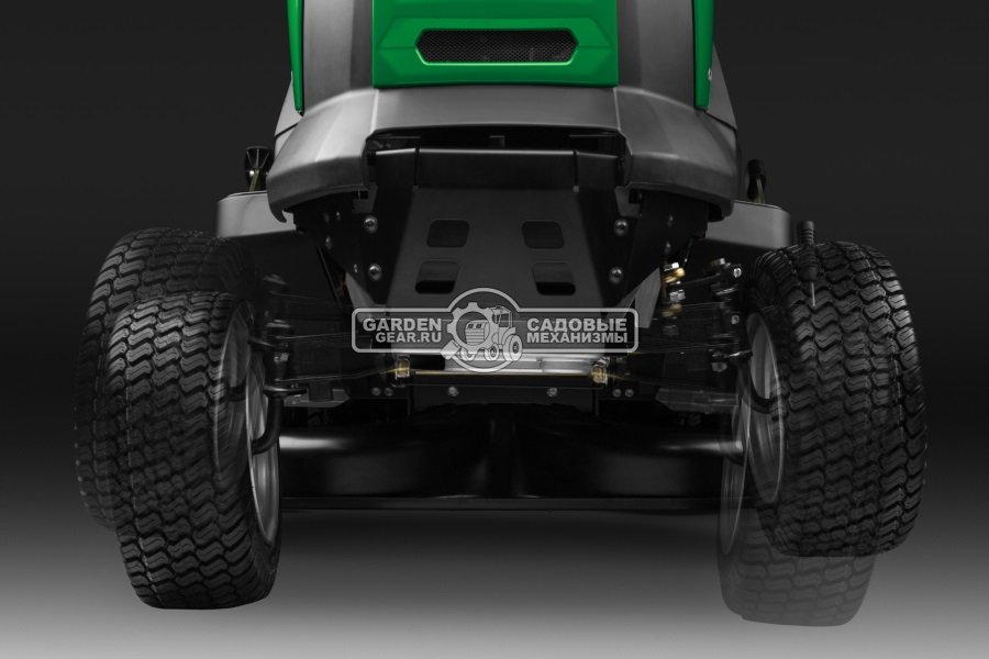 Садовый трактор Caiman Comodo Max 2WD HD 107D2K2 (CZE, Kawasaki FS600V, 603 куб.см, гидростатика, дифференциал, 400 л., с гидролифтом, 102 см, 385 кг)