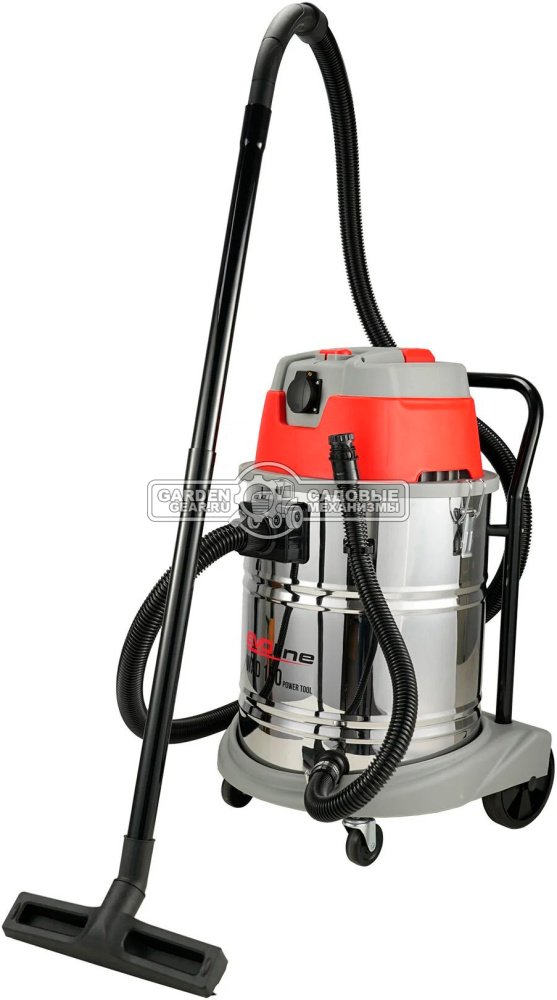 Пылесос промышленный Evoline WAD 150 Power Tool для сухой и влажной уборки (PRC, 1.4 кВт, 3900 л/мин, 170 мбар, контейнер 50 л, шланг 1.5 м, 10 кг.)