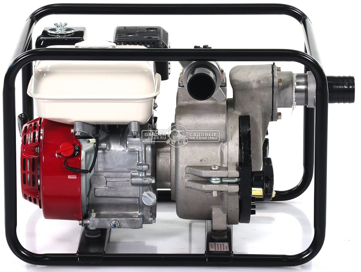 Мотопомпа бензиновая Daishin SWT-50HX для грязной воды до 20 мм (JPN, Honda GX160, 163 куб.см., 600 л/мин, 2&quot;, 28 м, 30 кг)