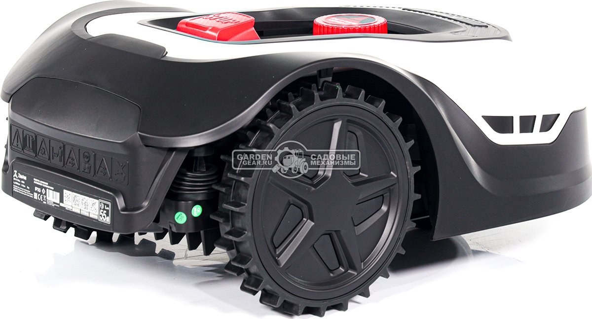 Газонокосилка робот ZimAni Automower 105 (площадь газона до 500 м2) датчик удара + противоударный бампер, Wi-Fi / Bluetooth, датчик дождя