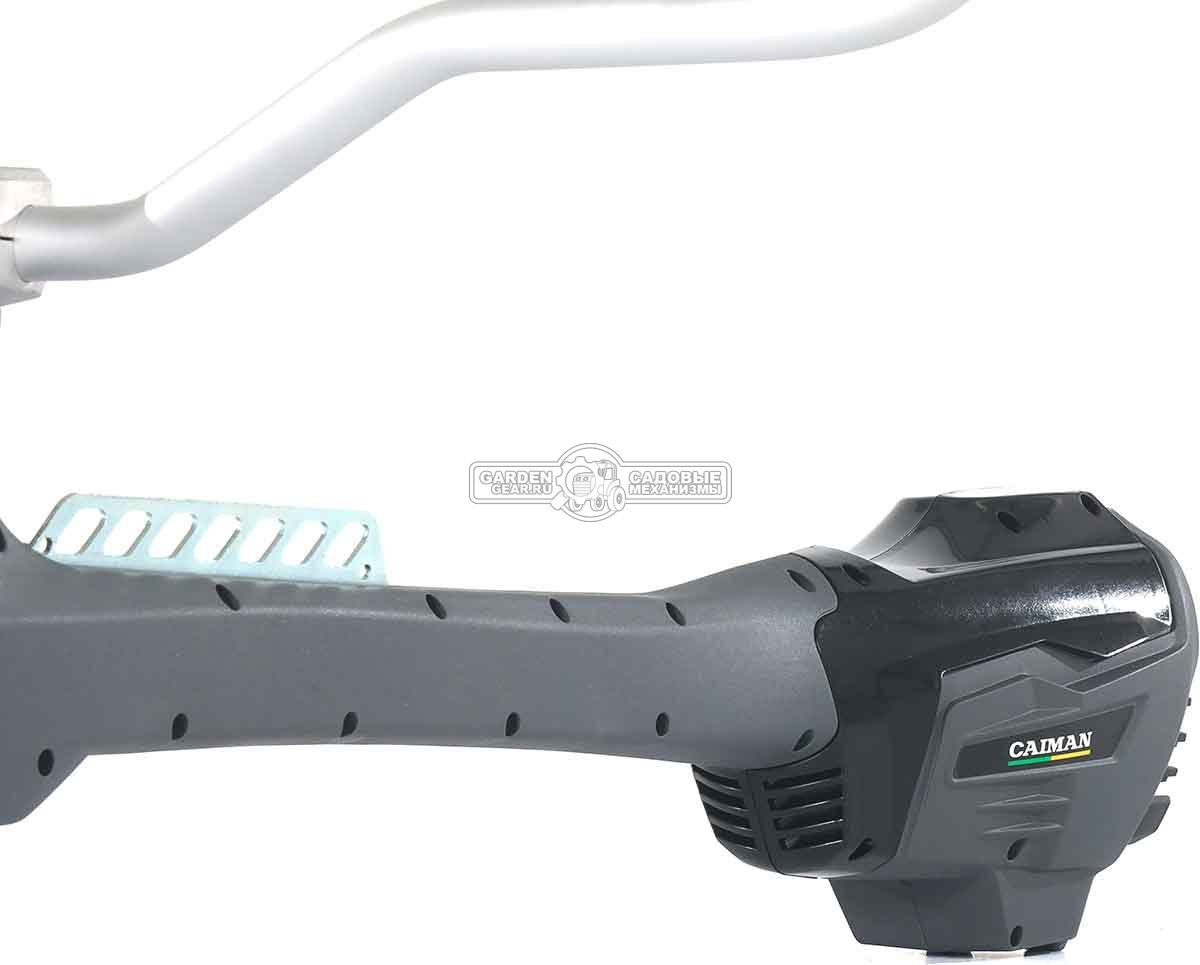 Мотокоса аккумуляторная Caiman ENO BCTXi 3 in 1 без АКБ и ЗУ (RUS, BL 60В, Maxi Connect, T-рукоятка, диск + нож 3T + леска 2.4 мм, 6.0 кг)