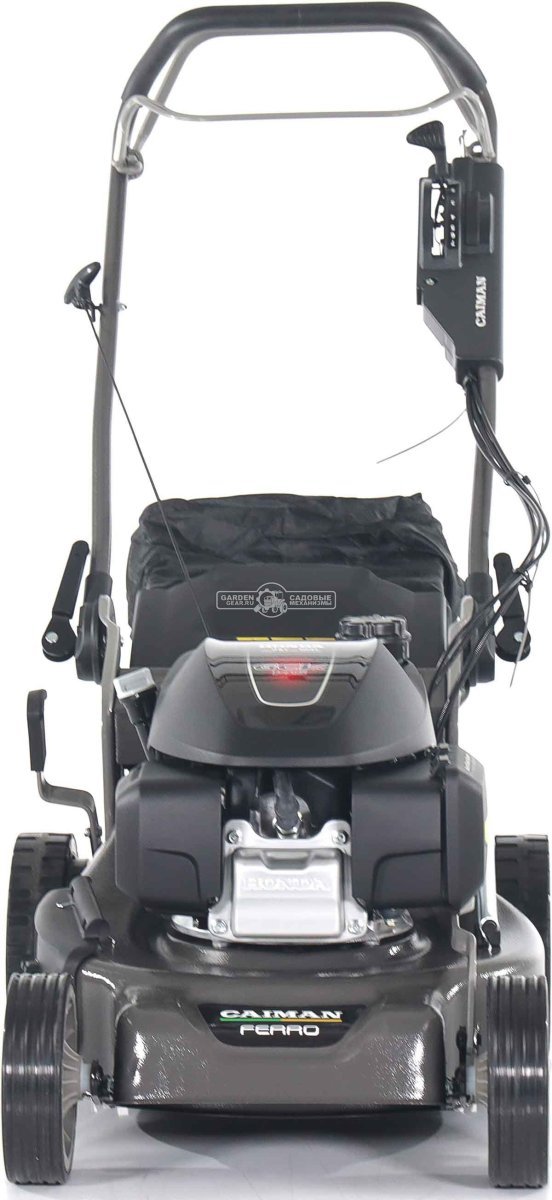 Газонокосилка бензиновая Caiman Ferro 47HV (RUS, 47 см, Honda GCVx 145, 146 см3, сталь, 4 в 1, 50 л, 41.2 кг)