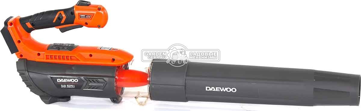 Воздуходувка аккумуляторная Daewoo DABL 5521Li без АКБ и ЗУ (PRC, 21В, 44 м/с, 650 м3/ч, 5.15 кг)