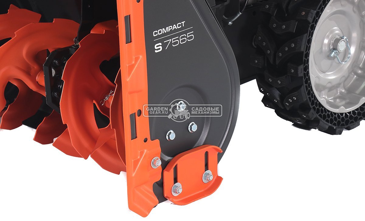 Снегоуборщик Daewoo S 7565 (PRC, 65 см., Daewoo, 220 см3, скорости 6/2, колеса EX-ICE, запуск от аккумулятора 21В, фара, 67 кг.)