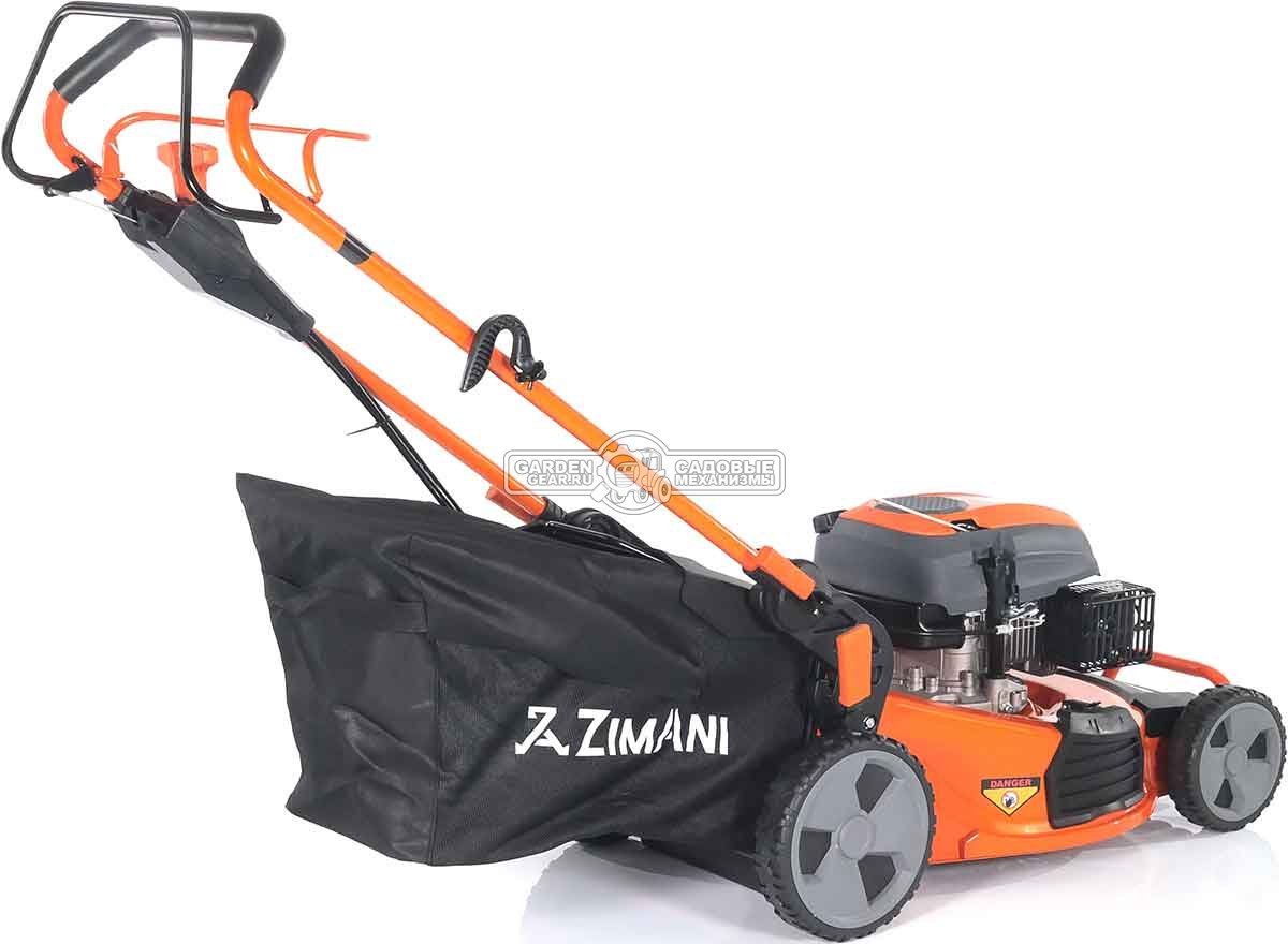 Газонокосилка бензиновая ZimAni LC353V (PRC, 53 см, ZimAni, 196 см3, 3 в 1, 80 л, Quattro Blade, вариатор, 46,5 кг)