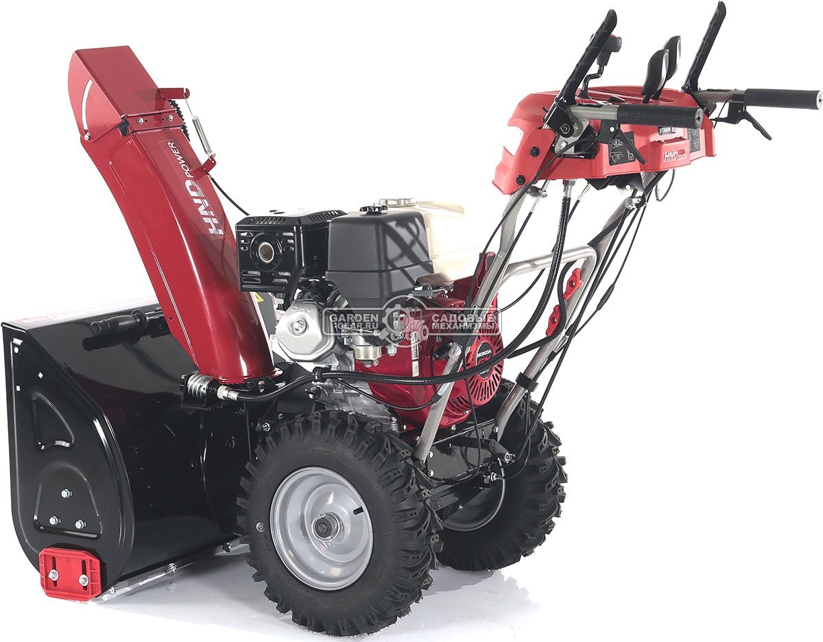 Снегоуборщик HND ST76XSW (PRC, 76 см, Honda GX390, 389 см3, эл/стартер от АКБ 12В, фара, подогрев рукояток, разблокировка колёс, скорости 6/2,131 кг)
