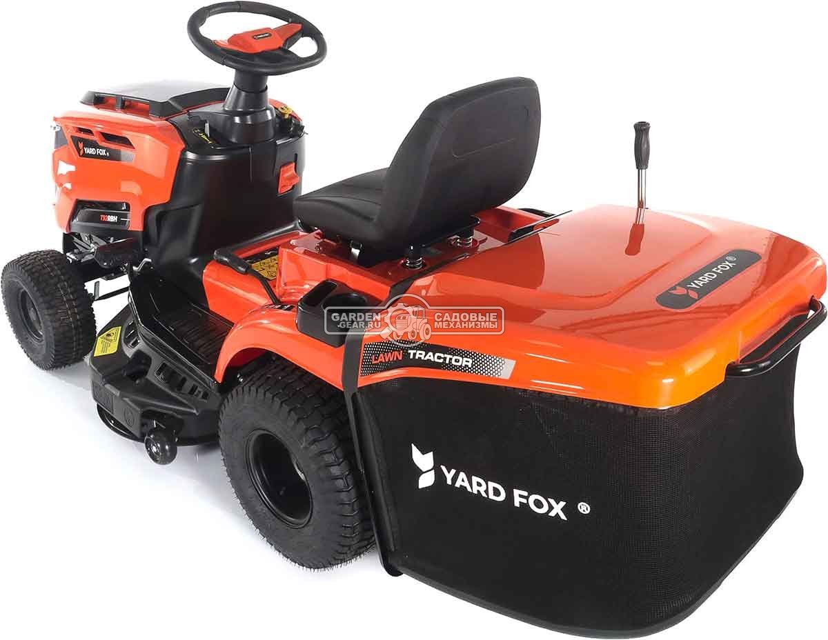 Садовый трактор Yard Fox T 92RBH (PRC, Loncin LC1P90F-1, 452 куб.см., гидростатика, травосборник 245 л, ширина кошения 92 см, 198 кг)