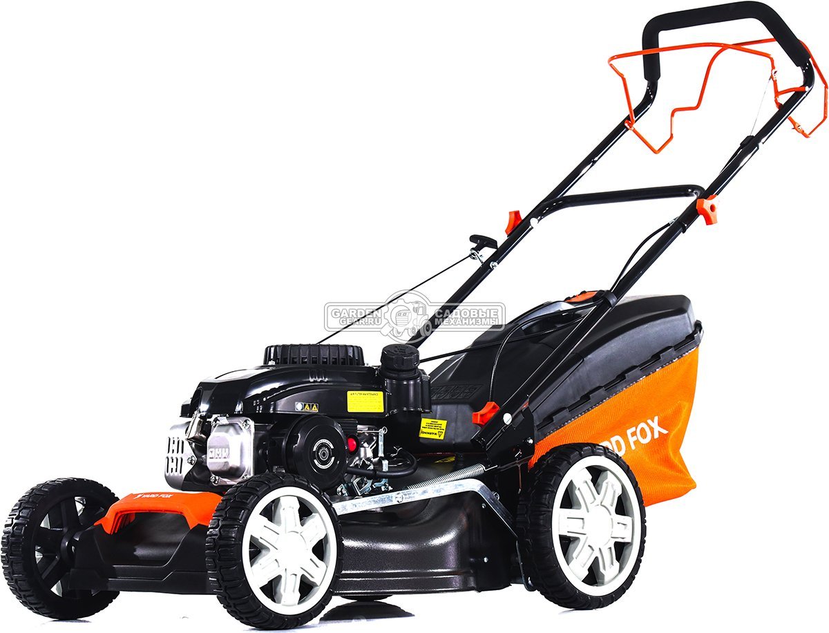 Газонокосилка бензиновая Yard Fox 46S (PRC, 46 см, Zongsheng NP150, 149 см3, сталь, 3 в 1, 60 л, 27.9 кг)