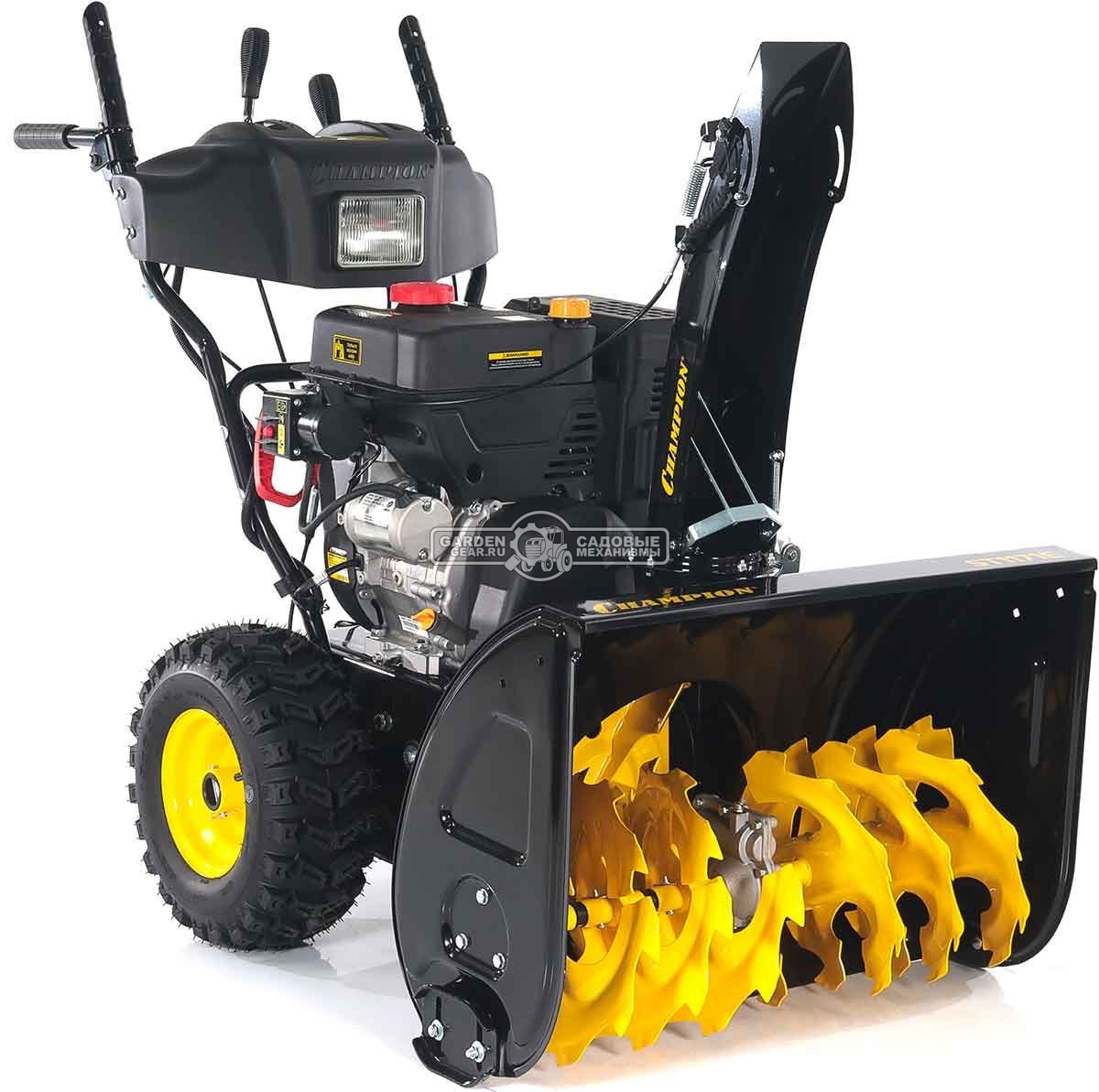Снегоуборщик Champion ST1171E (PRC, 70 см., Champion, 375 см3,  эл/стартер 220В, фара, автоматический дифференциал, 123.5 кг)