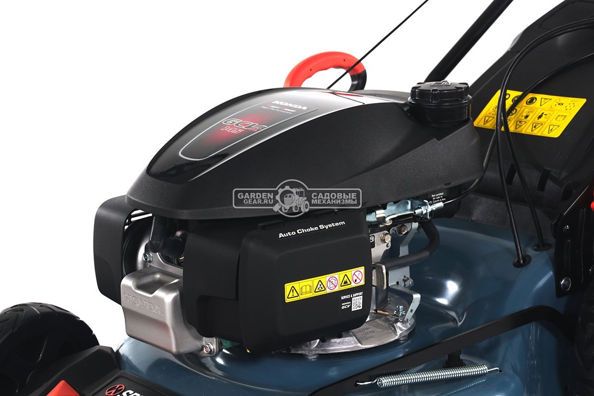Газонокосилка бензиновая Senix LSSG-M2-EU (PRC, 46 см, Honda GCV145, 145 см3, сталь, вариатор, 3 в 1, 65 л, 27 кг)