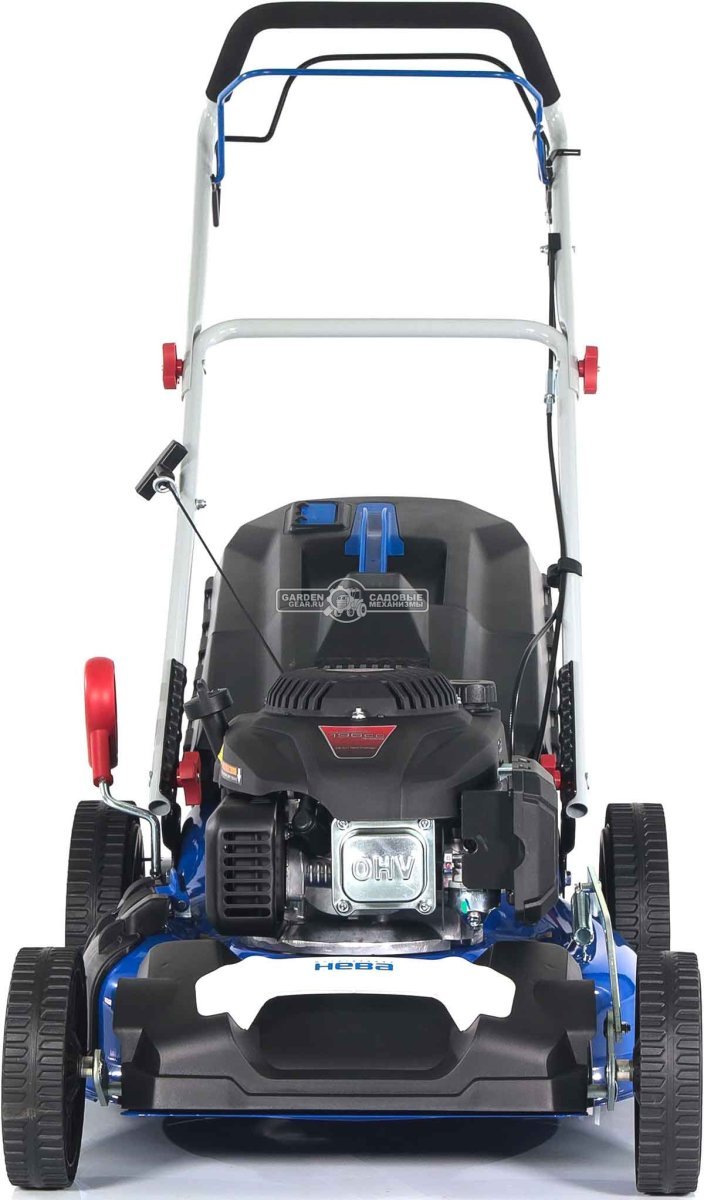 Газонокосилка бензиновая Нева SLP51-LC196 (PRC, 51 см, Нева 196 см3, сталь, 65 л, 3 в 1, 40 кг)