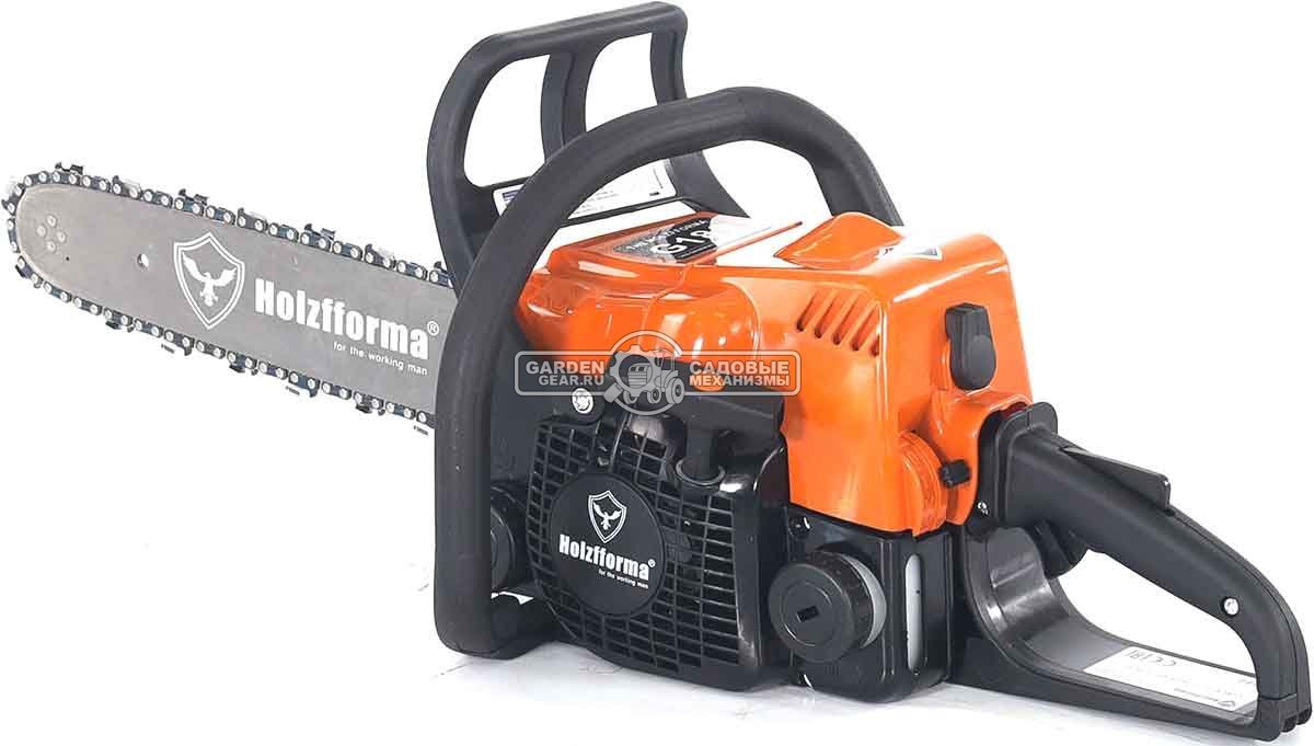 Бензопила Holzfforma G180 16" Black Edition (PRC, 31,8 куб.см., 1,5 кВт/2,0 л.с., 3/8", 1,3 мм, 55E, 4,1 кг.)