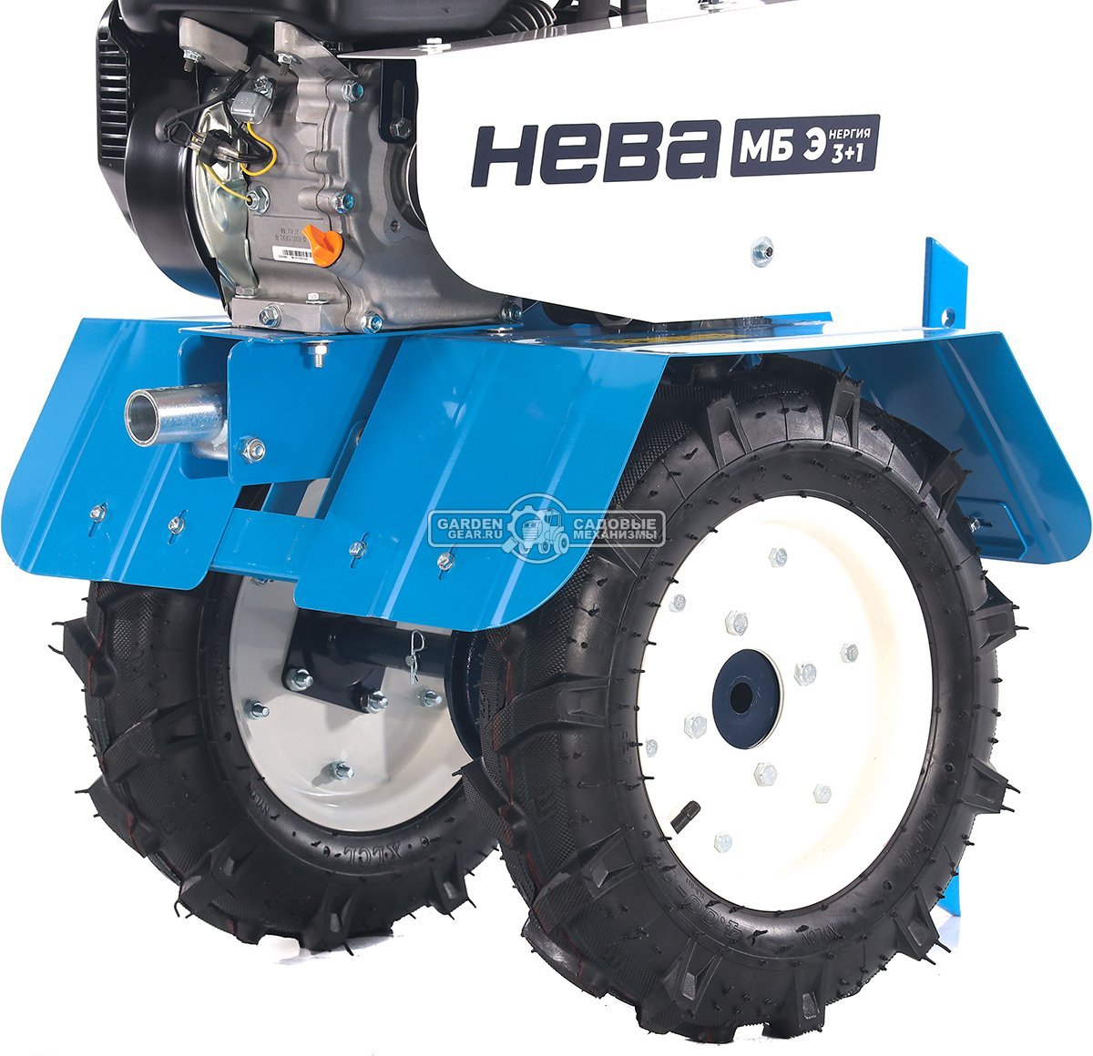 Мотоблок Нева МБ Энергия 3+1 (RUS, колеса 4,00х10, Weima WM 170 F/P, 212 см3, 60 см, 3 вперед/1 назад, шкив А, 62.5 кг)