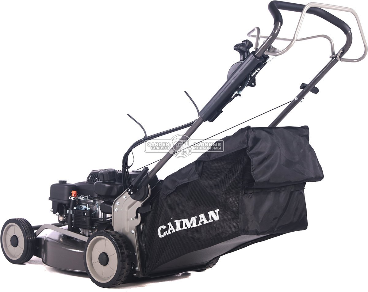 Газонокосилка бензиновая Caiman IXO Prime 55CLV (RUS, 53 см, Caiman Green Engine, 224 см3, сталь, кардан, 4 в 1, 70 л, 49,5 кг.)