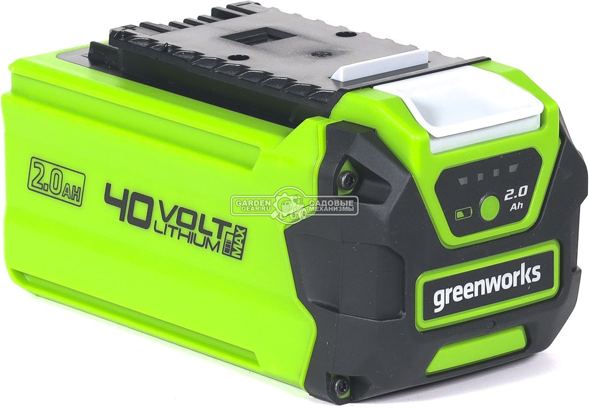 Аккумулятор GreenWorks G40USB2 с USB разъемом (PRC, Li-ion, 40V, 2 А/ч)