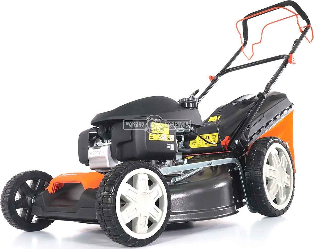 Газонокосилка бензиновая Yard Fox 53SH HW (PRC, 53 см, Honda GCV200, 201 см3, сталь, 3 в 1, 65 л, 33 кг)