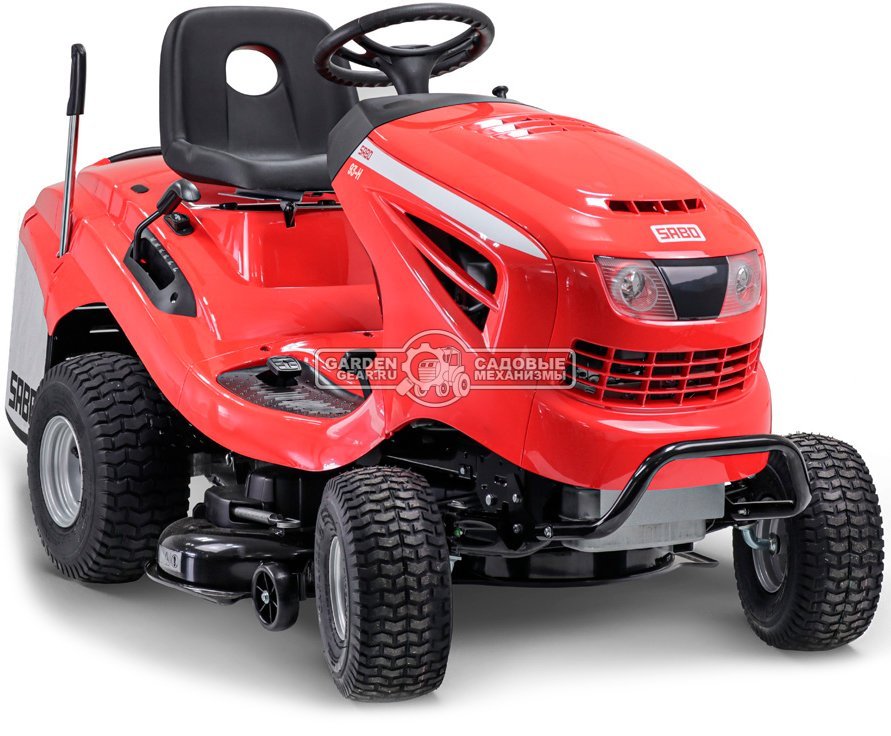 Садовый трактор SABO 93-H (GER, Sabo V-Twin, 708 куб.см., гидростатика, травосборник 250 л., ширина кошения 95 см, 237 кг.)