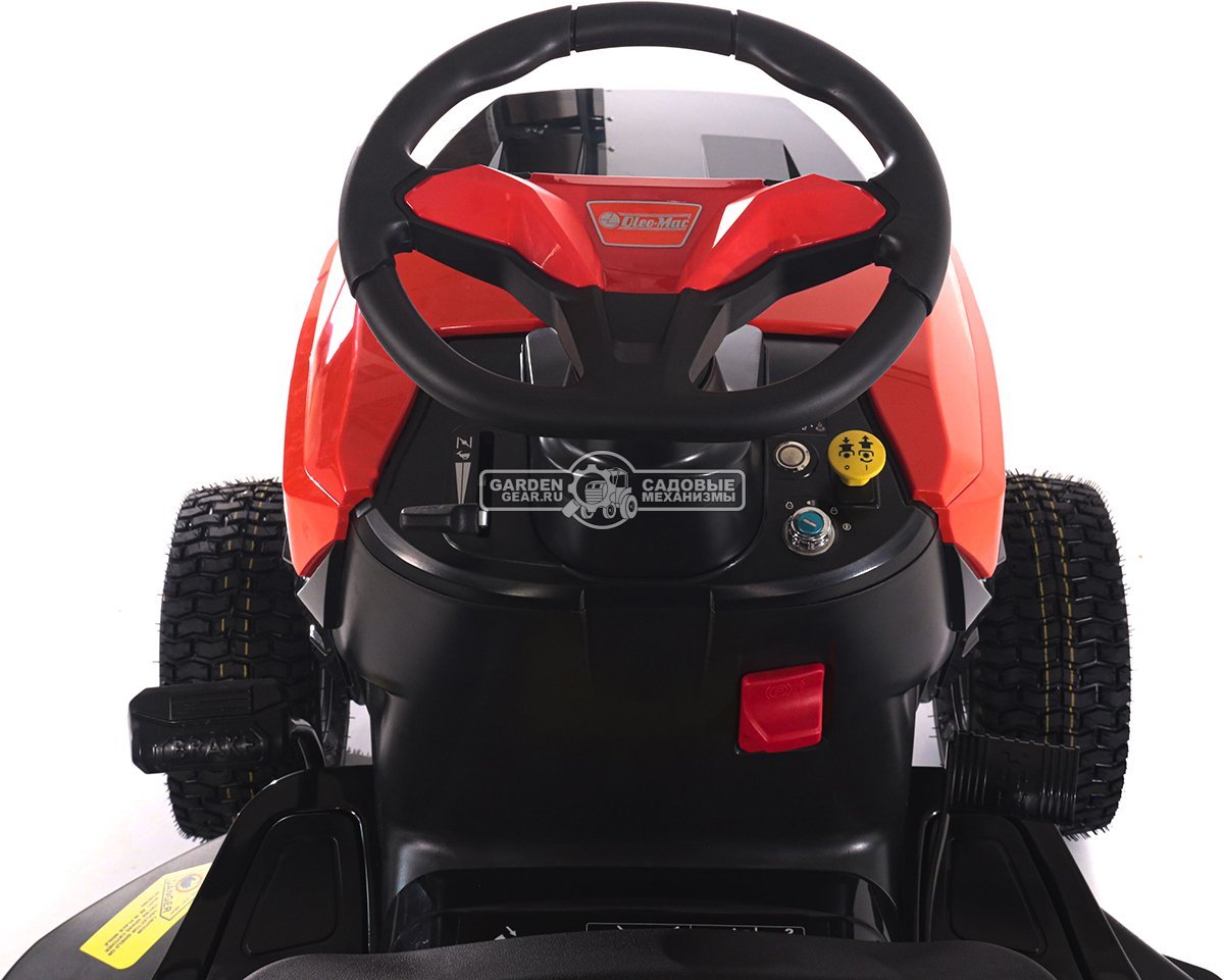 Садовый трактор Oleo-Mac OM 102R/19 KV (PRC, Emak K 1900 V-Twin, 586 см3, 102 см., гидростатика, травосборник 300 л., 198 кг.)