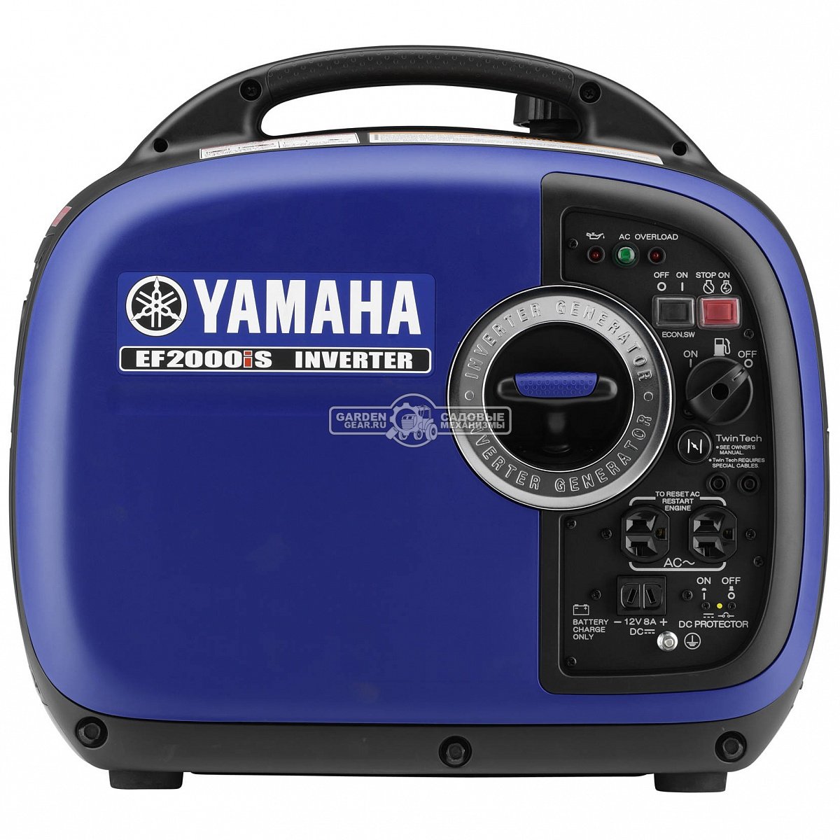 Бензиновый генератор инверторный Yamaha EF 2000 iS (PRC, Yamaha, 79 см3, 1.6/2.0 кВт, 4.2 л, 21 кг)