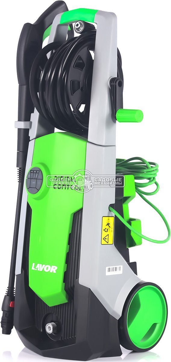 Мойка высокого давления Lavor Predator 180 Digit (PRC, 2500 Вт, 180 бар, 510 л/час, электронная панель управления, барабан + шланг 8 м, 15.8 кг)