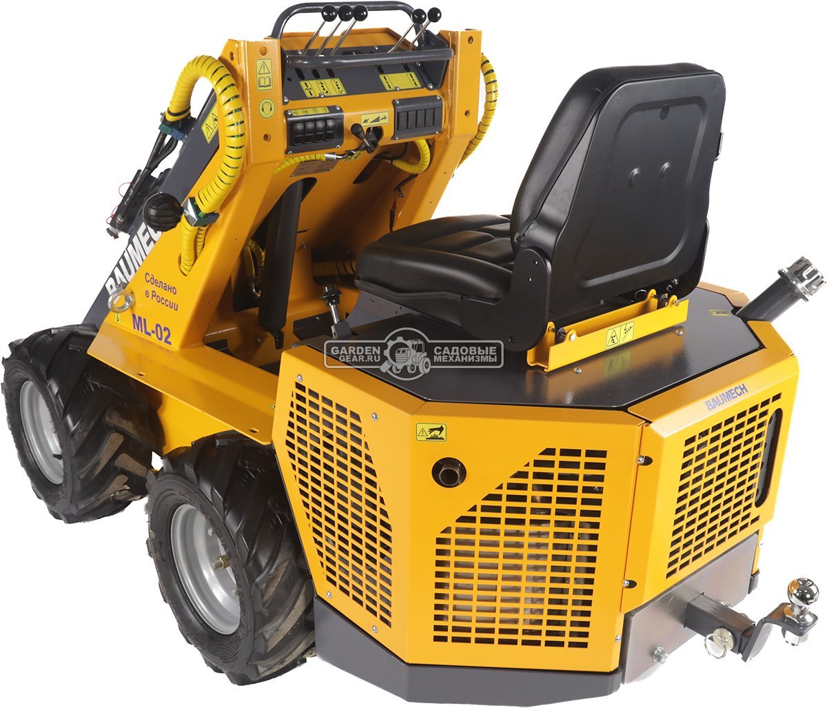 Универсальная машина мини-погрузчик Baumech ML-02 Pro с двигателем Zongshen GB750 EFI V-Twin инжектор