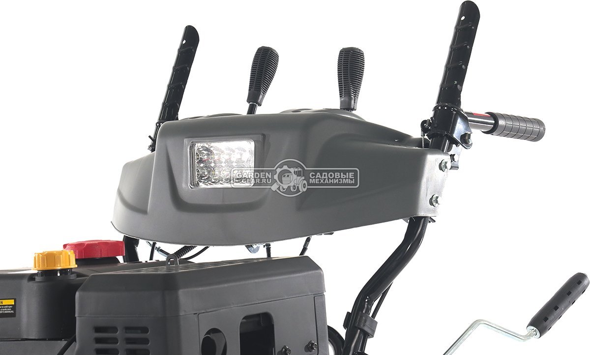 Снегоуборщик Evoline SBG 700 LE (PRC, 70 см, Loncin 383 см3, эл/стартер 220В, фара, автоматич. дифференциал, скорости 6/2, подогрев рукояток,120 кг)