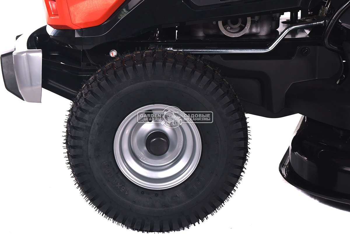 Садовый трактор Oleo-Mac OM 99L/12,5 K M (PRC, Emak K 1250 AVD, 413 см3, 98 см., боковой выброс, механика, 169 кг.)