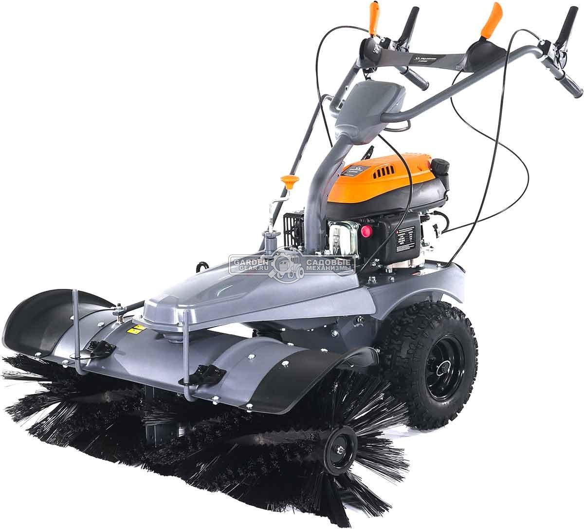 Подметальная машина Villartec S50100 (PRC, Zongshen, 173 см3, ширина 100 см., диаметр 35 см., 3 вперед / 1 назад, 79 кг)