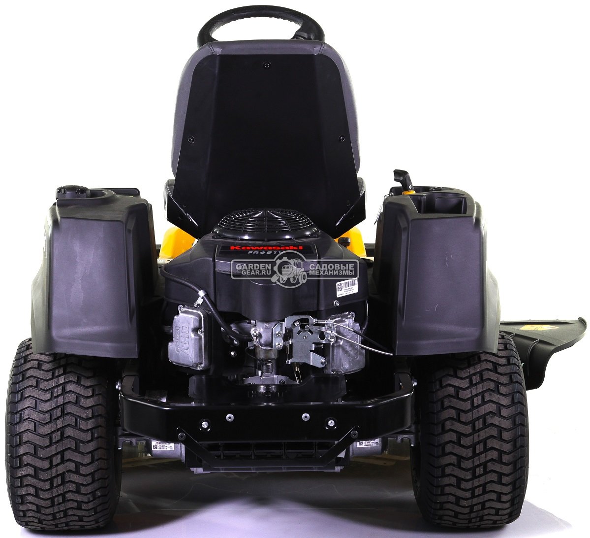 Садовый райдер Cub Cadet XZ2 127 с нулевым радиусом разворота (USA, Kawasaki, V-Twin, 726 куб.см., гидростатика, ширина кошения 127 см., 265 кг.)