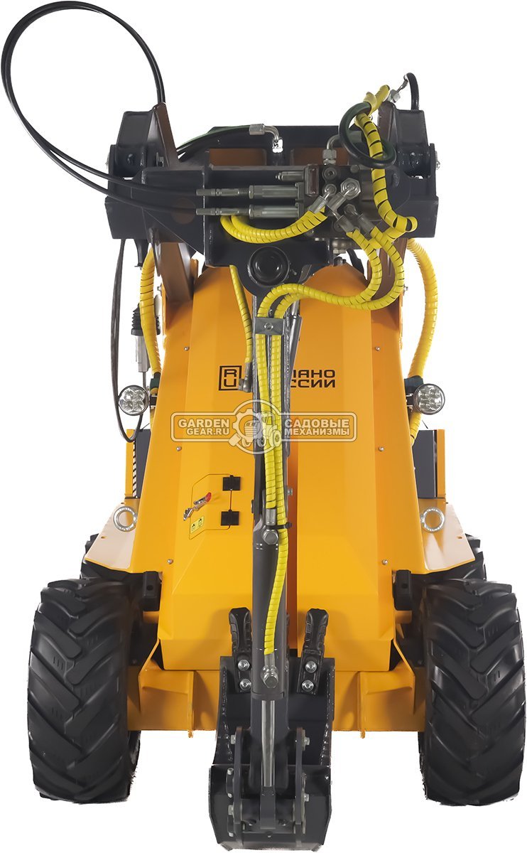 Универсальная машина мини-погрузчик Baumech ML-02 Pro + экскаватор лопатковый с поворотным механизмом с двигателем Zongshen GB750 EFI V-Twin инжектор