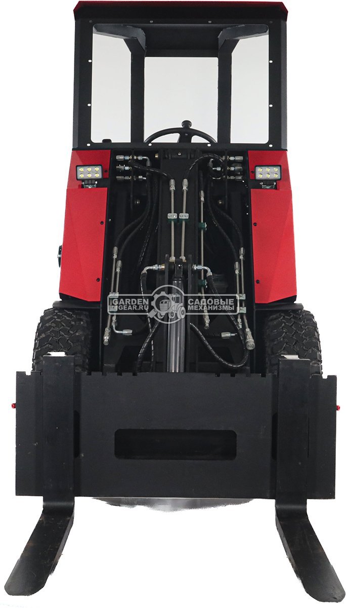 Вилы погрузочные RED 105 см. для мини-погрузчика, 148 кг.