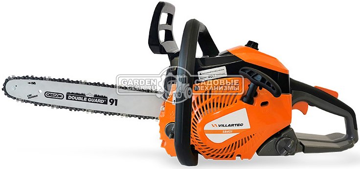 Бензопила Villartec SB401 14&quot; (PRC, 40.2 куб.см., 1,8 кВт/ 2.4 л.с., 3/8&quot;-1.3-52E, 4.8 кг)