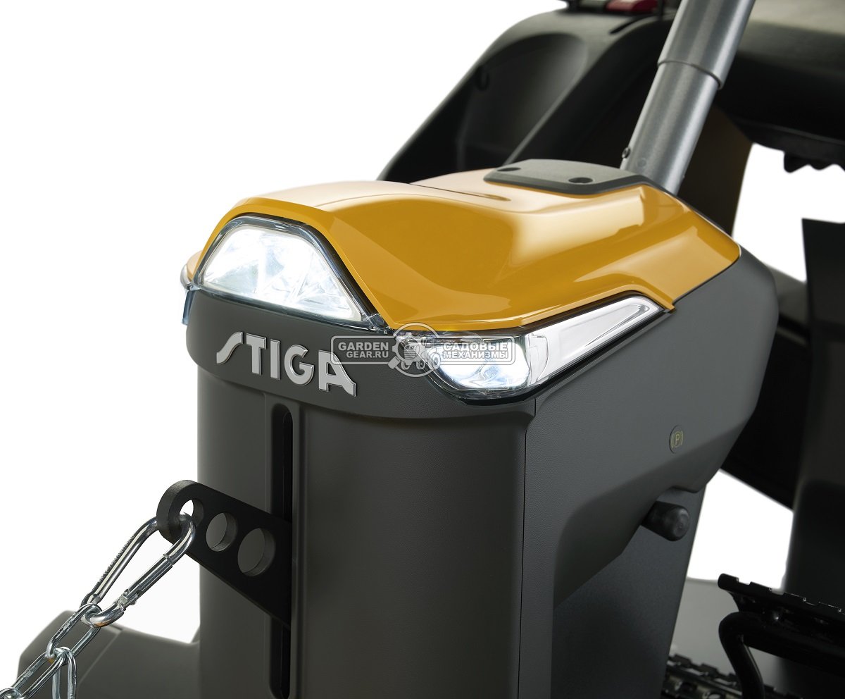 Садовый райдер Stiga Park 700 W без деки (ITA, Stiga ST600 V-Twin, 586 куб.см., гидростатика, задний привод, LED, 215 кг.)