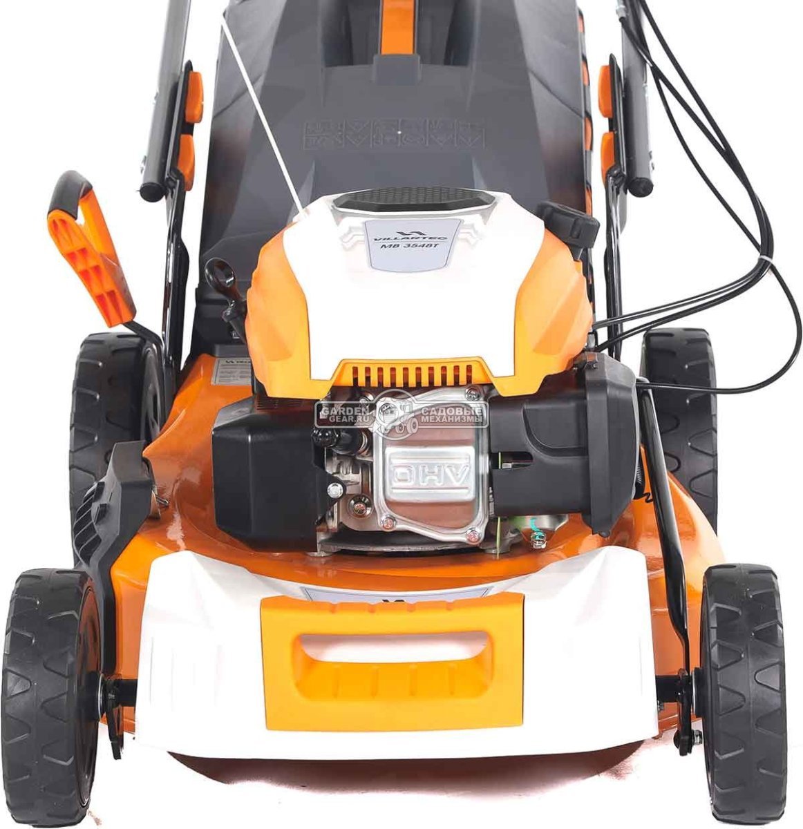 Газонокосилка бензиновая Villartec MB 3548T Garden MY2024 (PRC, 48 см, Trex 145 см3, сталь, 4 в 1, 65 л, 35.6 кг)