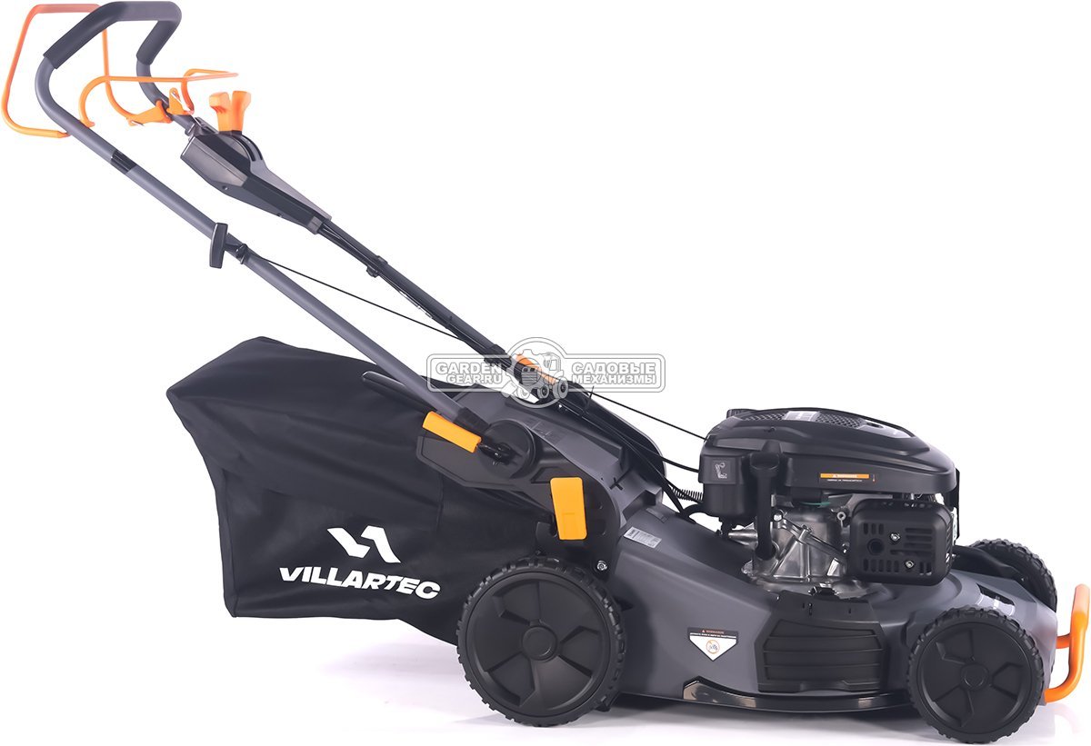 Газонокосилка бензиновая Villartec MB 448VC Commercial (PRC, 48 см, Loncin Ready Start 166 см3, сталь, вариатор, 4 в 1, 75 л, 30 кг)