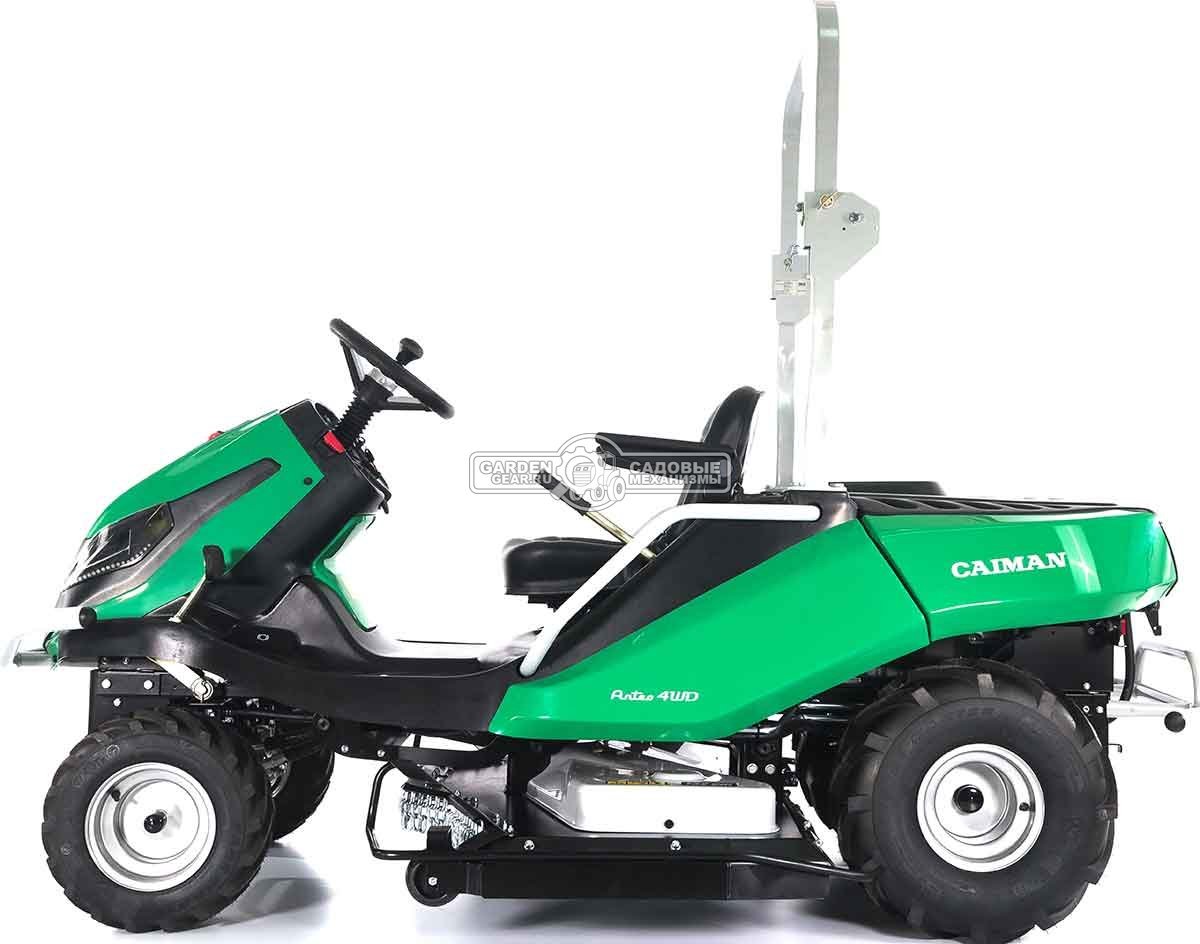 Садовый трактор для высокой травы и работы на склонах Caiman Anteo 4WD 137D2K (CZE, Kawasaki FS730 V-Twin, 726 куб.см., 132 см, дифференциал, 427 кг.)