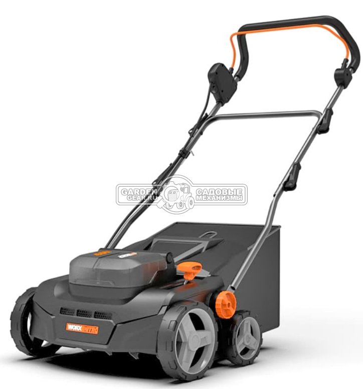 Аккумуляторный вертикуттер Worx WG855E