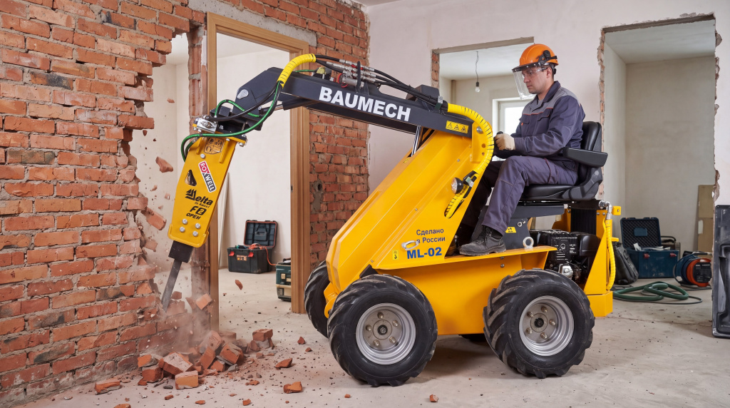 baumech демонтаж