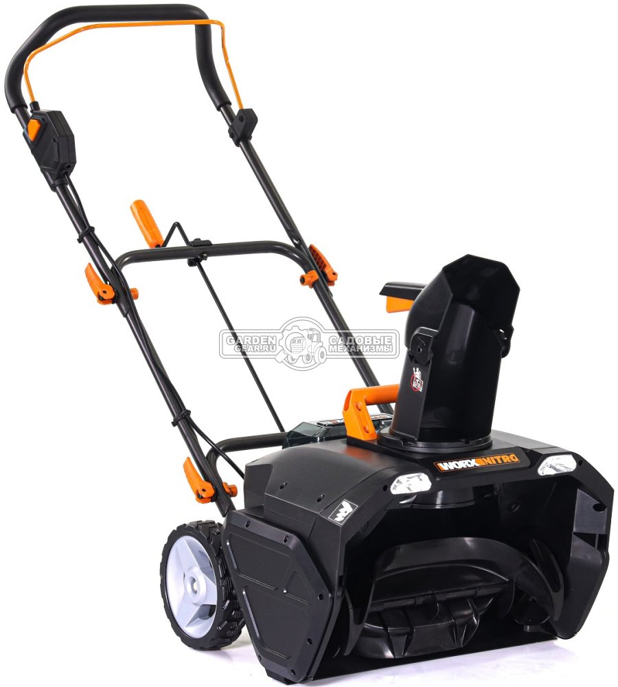 Аккумуляторный снегоуборщик Worx WG471E