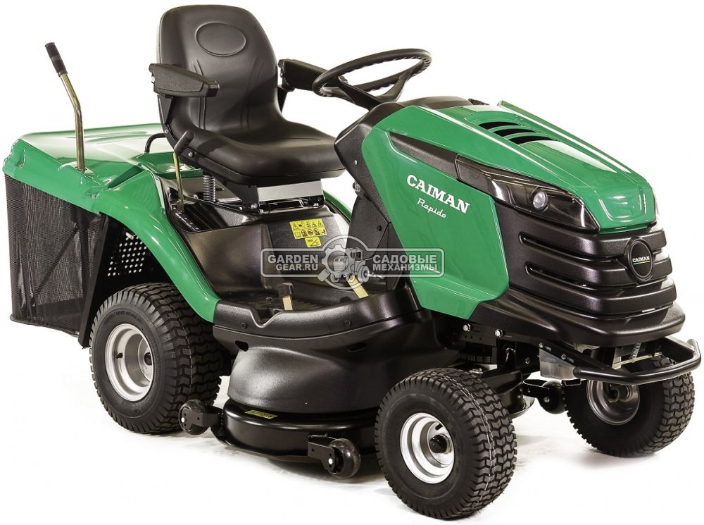 Садовый трактор с травосборником Caiman Rapido 2WD