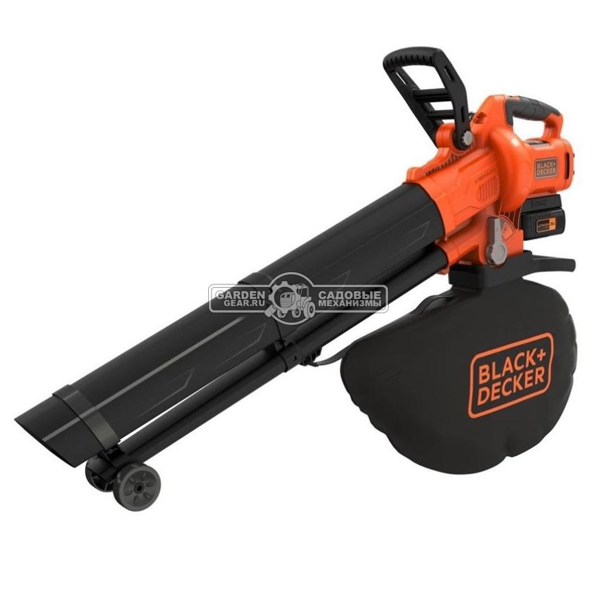 Пылесос - воздуходувка аккумуляторная Black+Decker BCBLV3625L1-QW