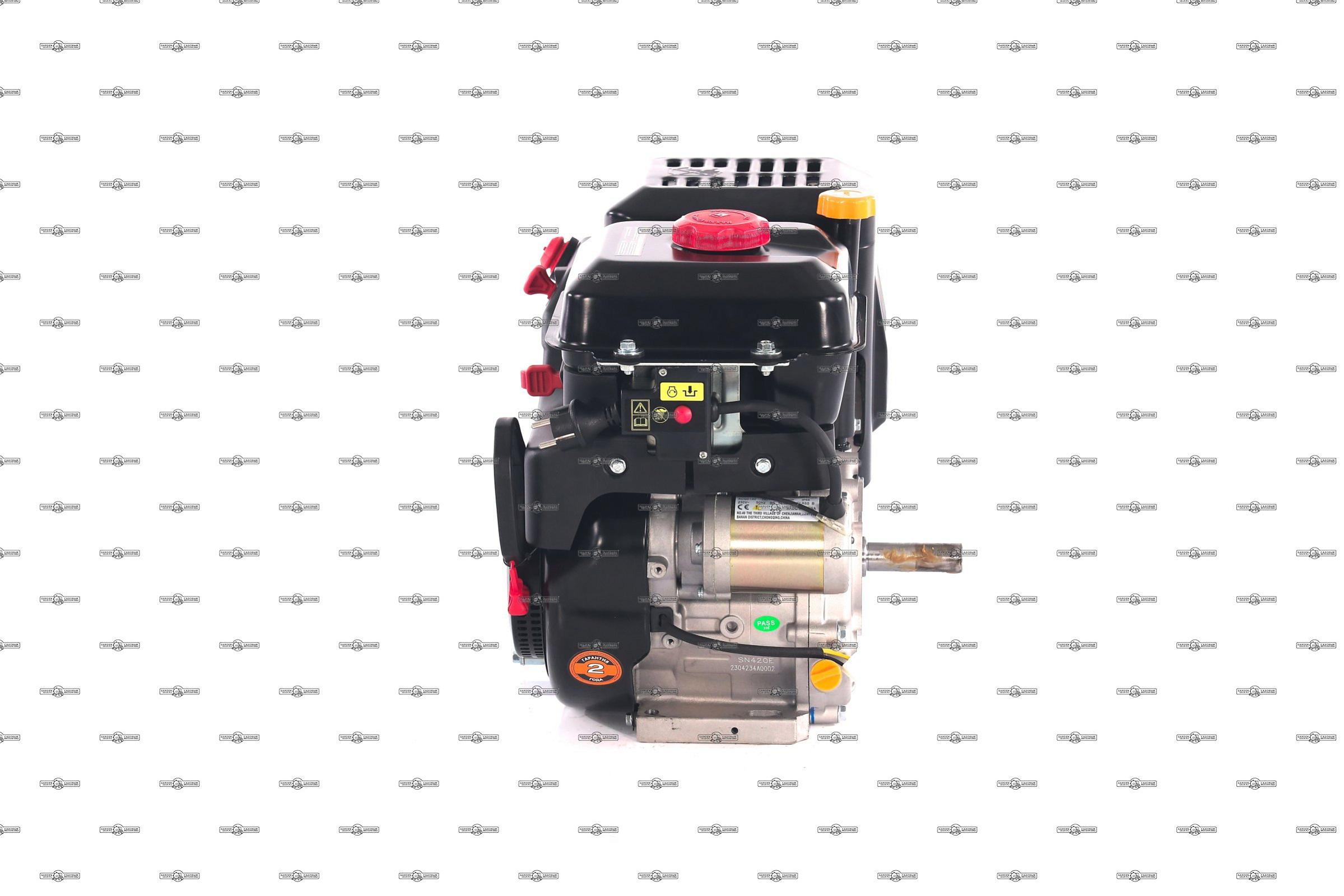Бензиновый двигатель Zongshen SN 420 E Snow 1T90QS421 D=25 мм, L=85 мм.