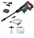 Аккумуляторная мойка высокого давления Gardena AquaClean 24/18V P4A Premium Set с АКБ 2.5 А/ч и ЗУ 14800-31