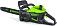 Пила аккумуляторная цепная GreenWorks GD60CS25 16&quot; c АКБ 4 А/ч и ЗУ (PRC, BL 60В, 3/8&quot;-1.3-56E, 4.7 кг)