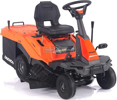 Садовый минирайдер Daewoo DWR 610 (PRC, Daewoo, 225 куб.см., полуавтомат CVT, травосборник 150 л., ширина кошения 61 см., 3 в 1, 127 кг.)