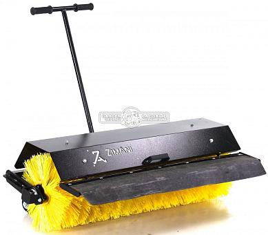 Щетка ZimAni RB-100 для райдеров Husqvarna / Stiga в комплекте с защитой от брызг (для установки требуется монтажная рама)