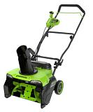 Снегоуборщик аккумуляторный Greenworks GD40STX2 без АКБ и ЗУ