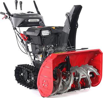 Снегоуборщик ZimAni Hydro Pro 76 Track (PRC, 76 см, Loncin, 420 см3, эл/стартер от АКБ 12В, дифференциал, фара, 135 кг)